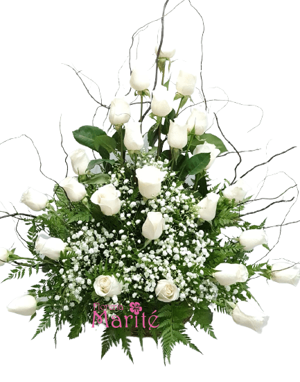 Eletrico De Rosas Blancas