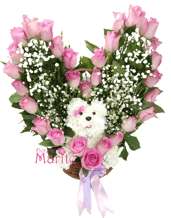 perrito rosado