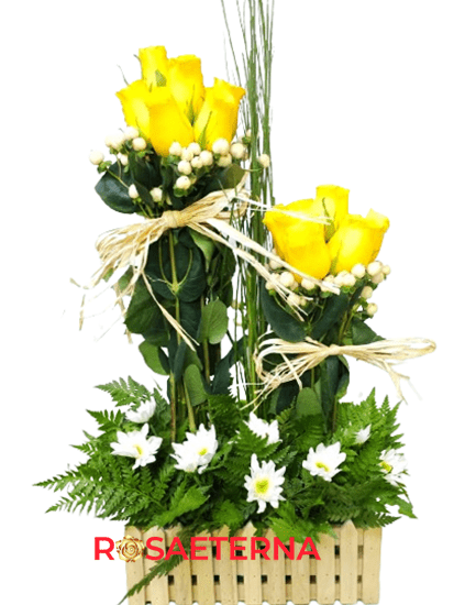 Elegantes Antorchas Amarillas