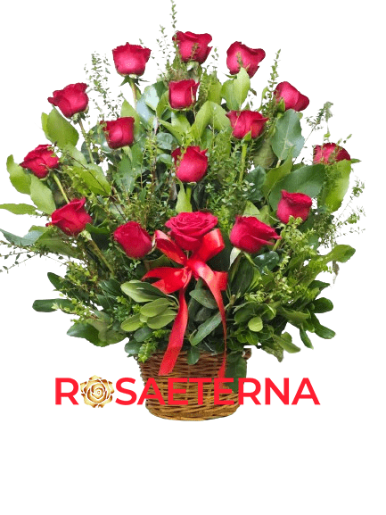 canasta roja 987